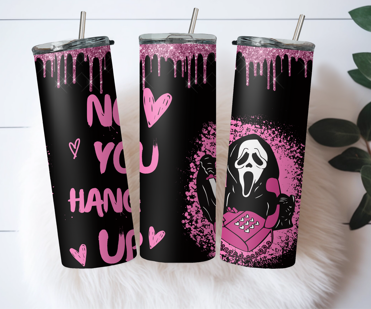 No cuelgues el vaso negro