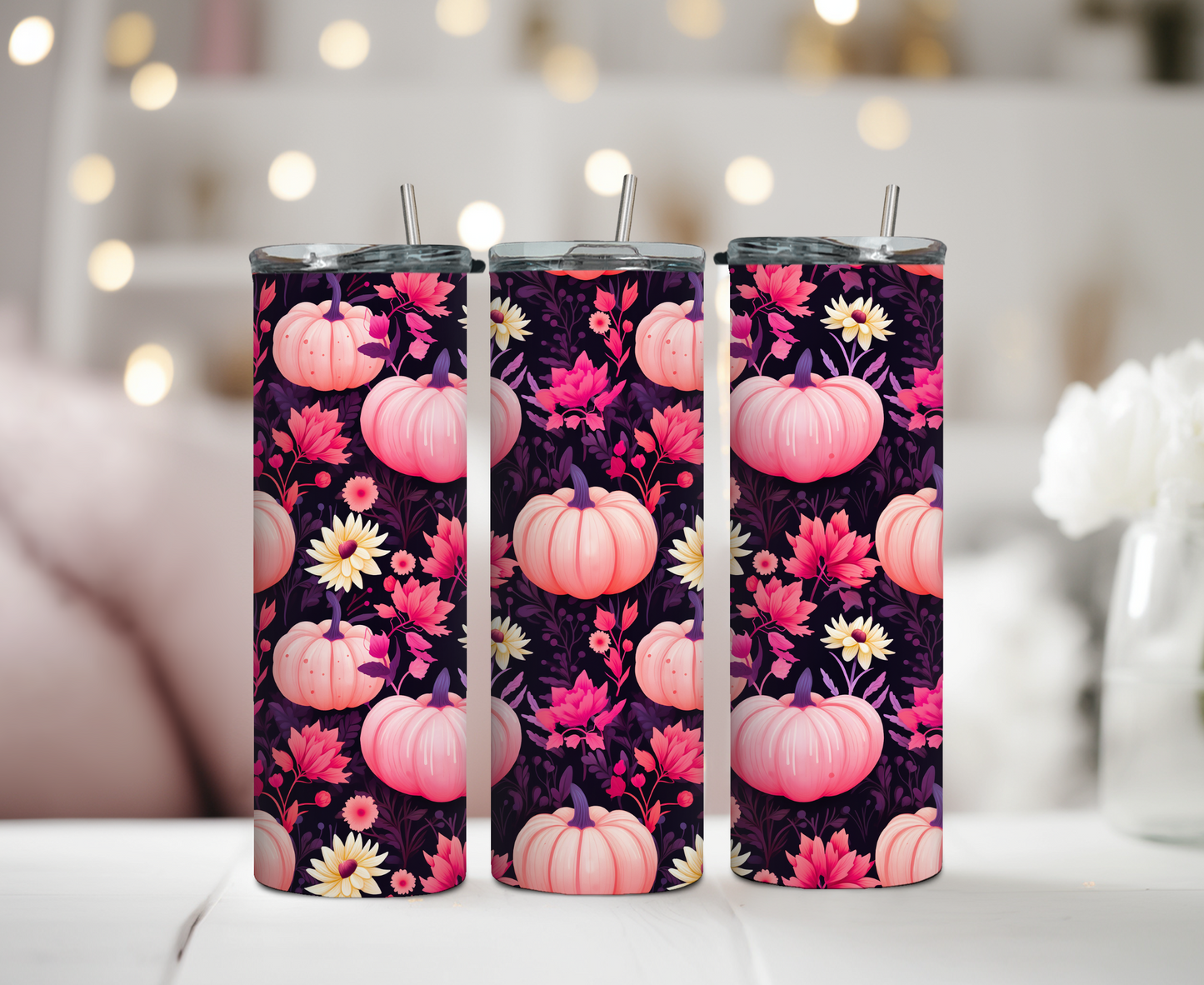 Lindo vaso inflable con forma de fantasma y murciélagos