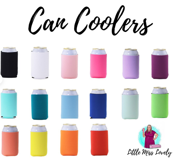 Happy Face Can Coolers