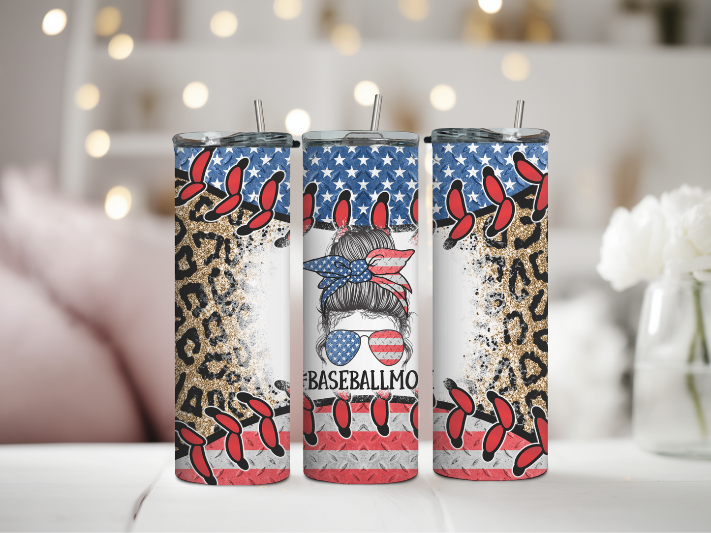 Baseball Mom Tumbler