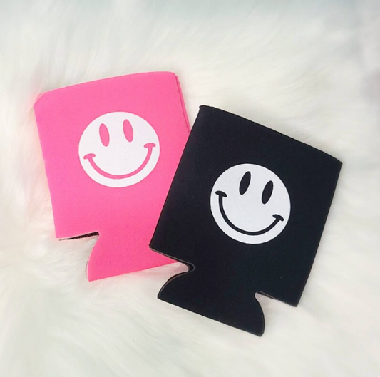 Happy Face Can Coolers