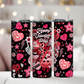 Retro Valentines Day Tumbler