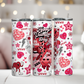 Retro Valentines Day Tumbler