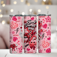 Retro Valentines Day Tumbler