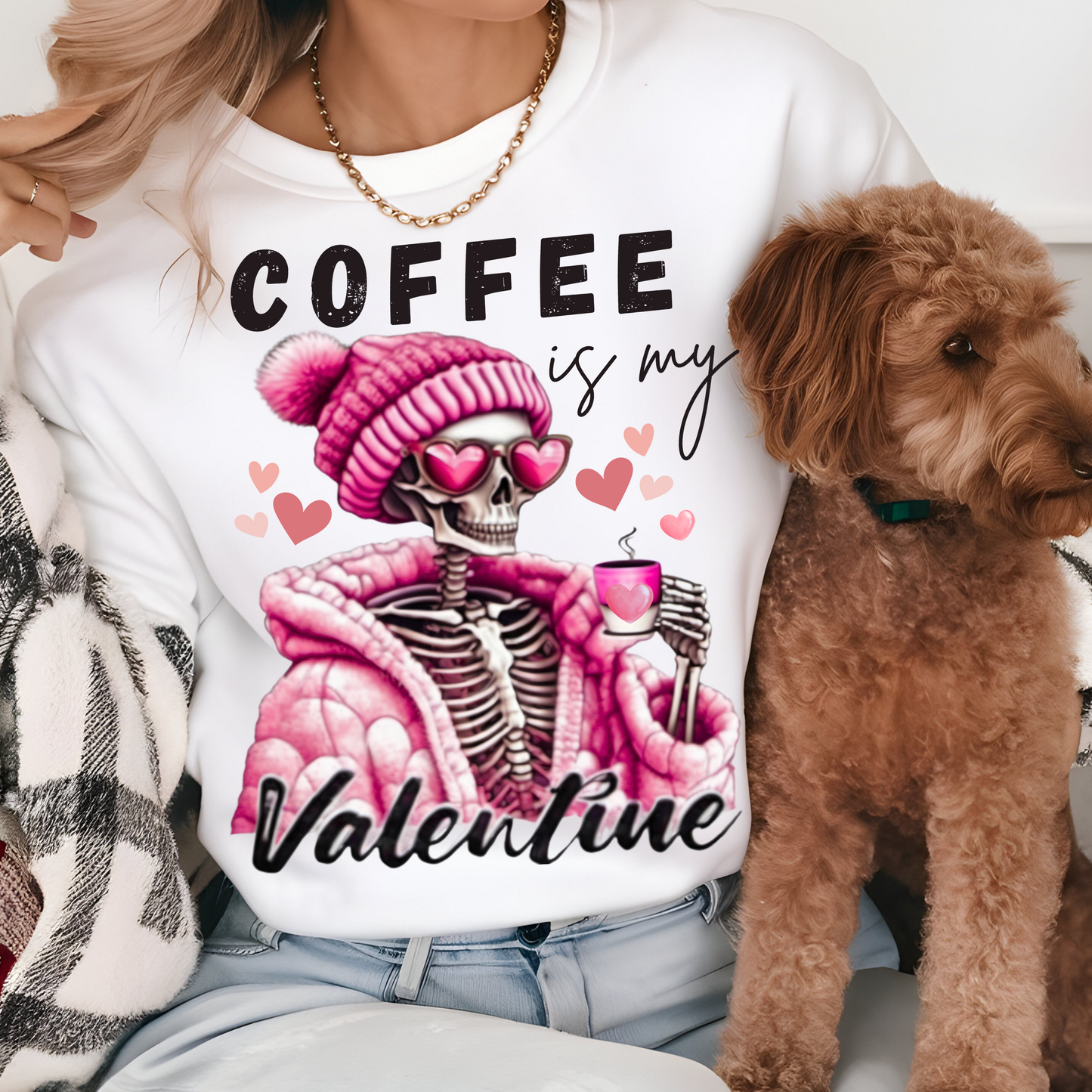 Coffee Is My Valentine Sweatshirt