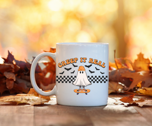 Creep It Real Ghost Coffee Mug