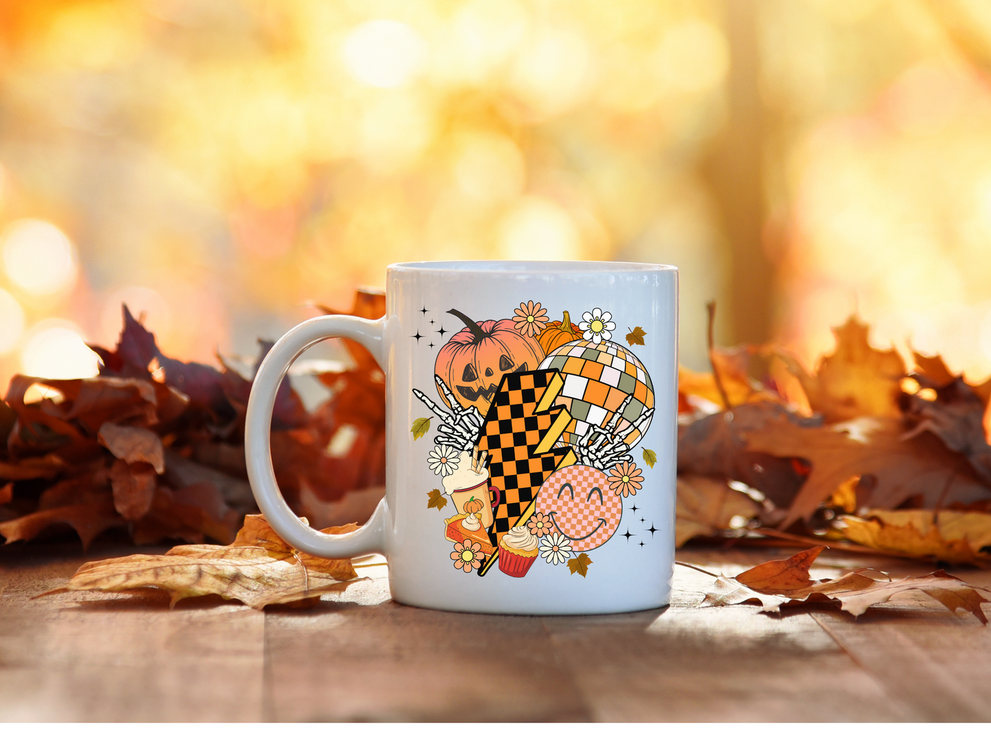 Retro Halloween Coffee Mug