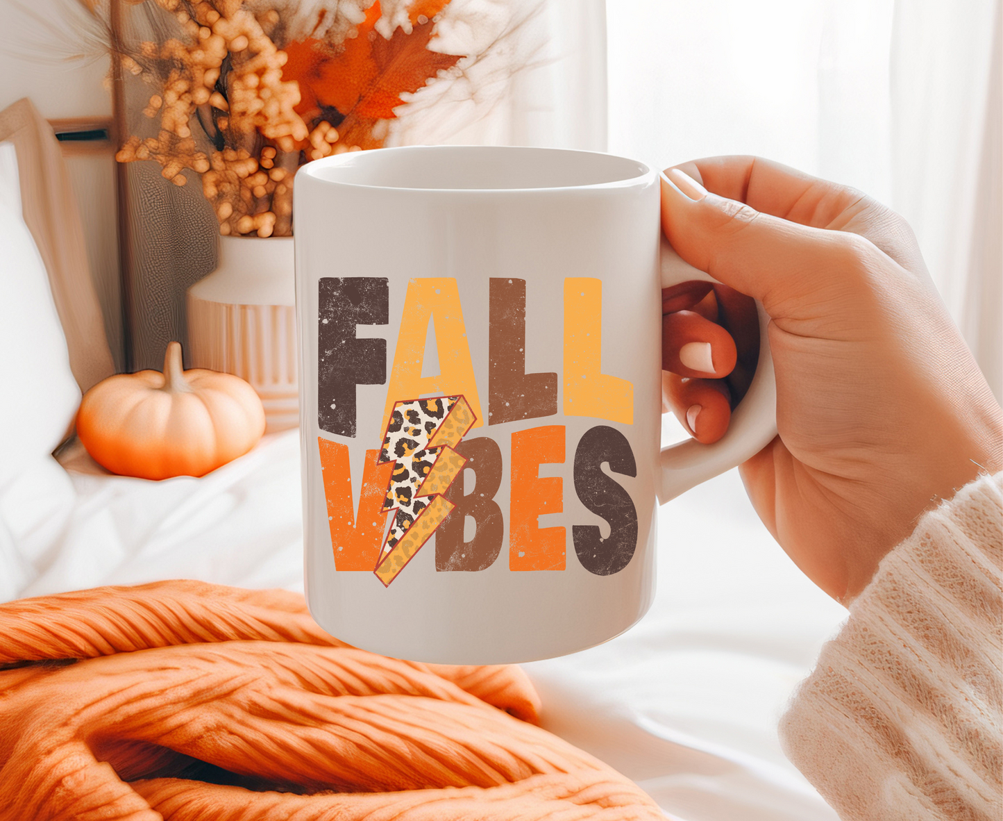 Retro Fall Vibes Coffee Mug