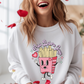 Fries Before Guys Galentines Sweatshirt