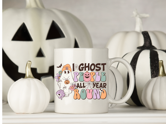 I Ghost People All Year Round Coffee Mug