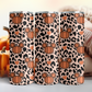 Whimsical Ears Pumpkin Leopard Tumbler