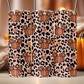 Whimsical Ears Pumpkin Leopard Tumbler