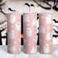 Cute Ghost Pink Tumbler