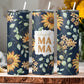 Blessed Mama Sunflower Tumbler