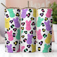 Colorful Bunny Leopard Tumbler