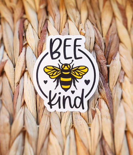 Bee Kind Bumblebee Sticker