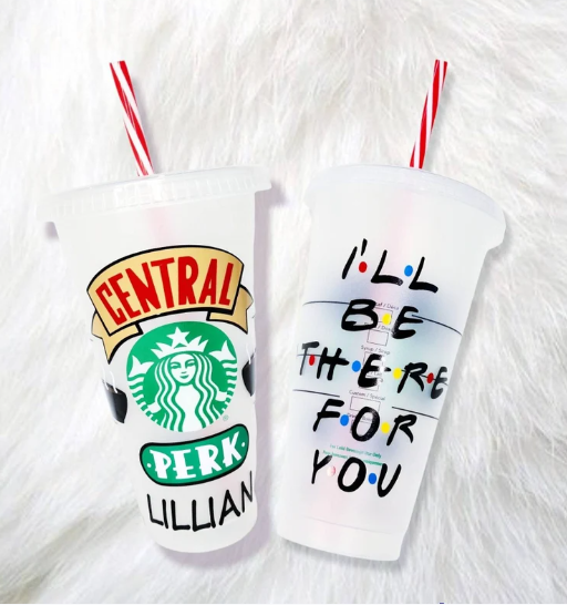 Friends Inspired Central Perk Cold Cups