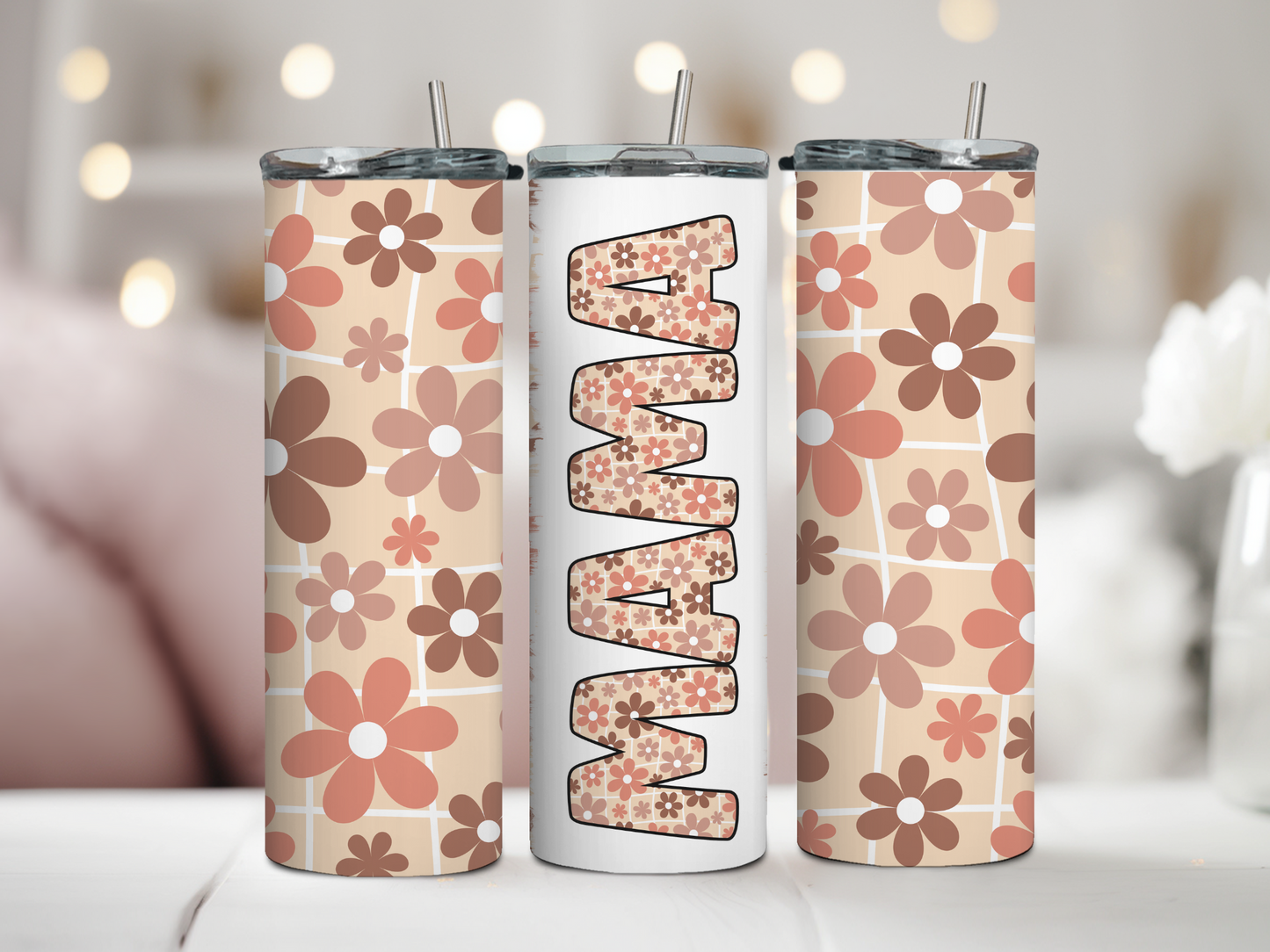 Vaso retro Daisies Mama