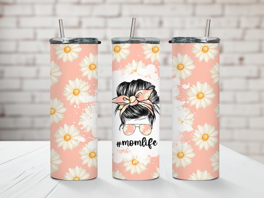 Daisy Mom Life Tumbler