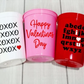 Vasos para fiesta de San Valentín