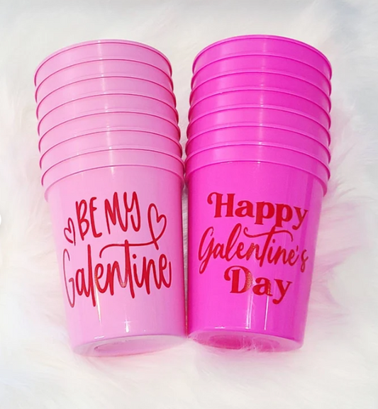 Galentine's Day Party Cups