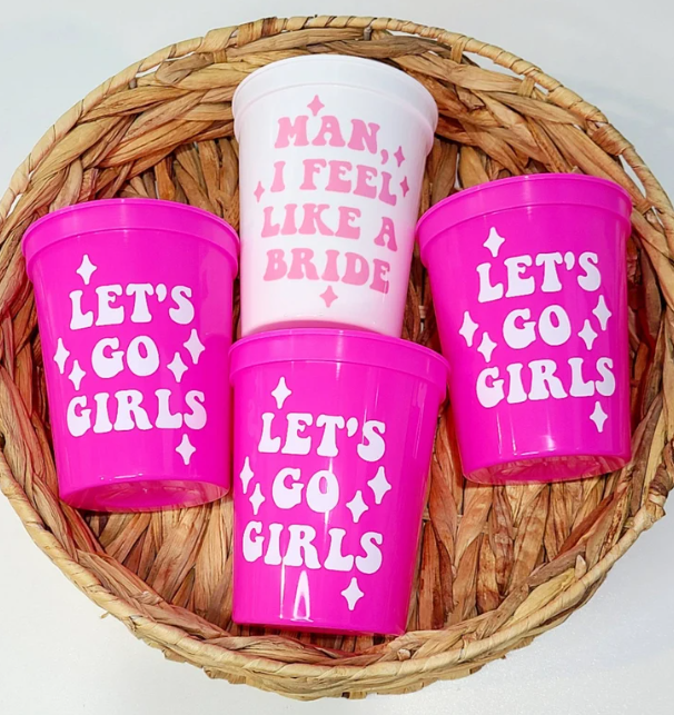 Lets Go Girls Party Cups