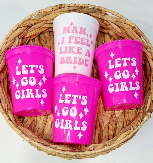Lets Go Girls Party Cups